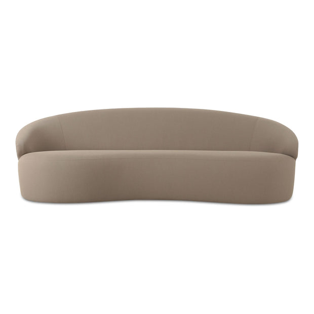 Moe's Home Collection Cove Outdoor Sofa ~ Taupe All Weather Fabric