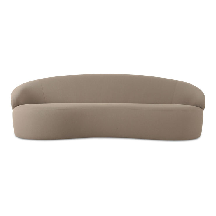 Moe's Home Collection Cove Outdoor Sofa ~ Taupe All Weather Fabric