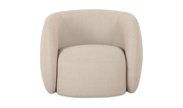 Moe's Home Collection Rae Outdoor Beige Check Accent Chair