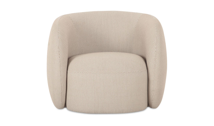 Moe's Home Collection Rae Outdoor Beige Check Accent Chair