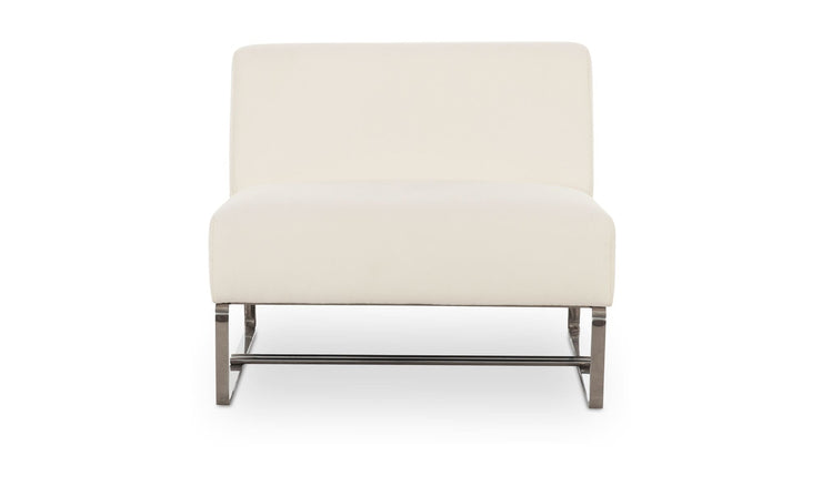 Moe's Home Collection Jules Off White Outdoor Accent Chair