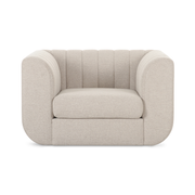 Moe’s Home Collection Rosy Oatmeal Lounge Chair