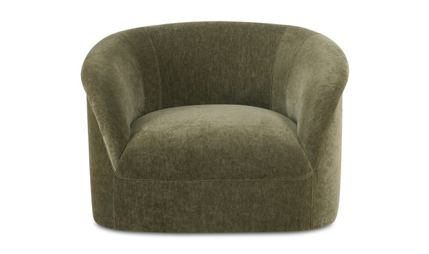 Moe's Home Collection Thora Dark Green Lounge Chair