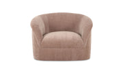 Moe's Home Collection Thora Blush Velvet Lounge Chair