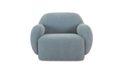 Moe's Home Collection Hazel Light Blue Lounge Chair