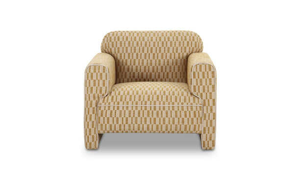Moe's Home Collection Leo Chartreuse Accent Chair