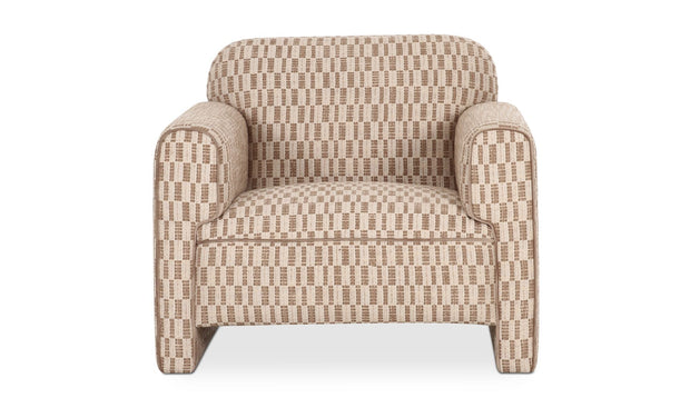 Moe's Home Collection Leo Taupe Accent Chair