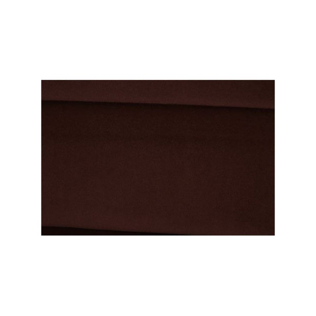 Moe’s Home Collection Verity Warm Brown Velvet Chaise