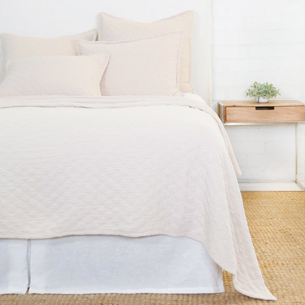 Pom Pom at Home Ojai Blush Matelasse Coverlet and Pillow Shams ~ Available in Twin, Queen and King Sizes