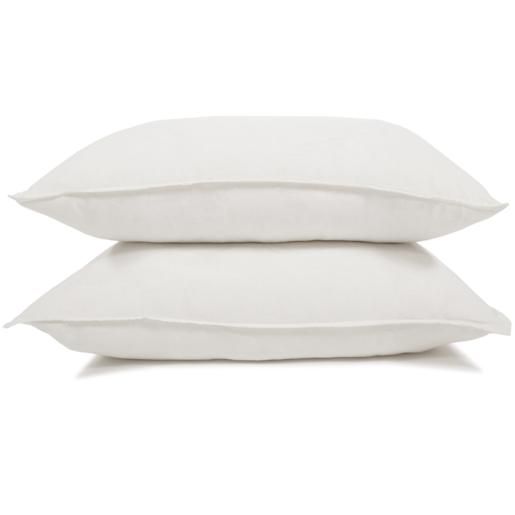 Pom Pom at Home Parker Cream Linen Duvet Cover Set ~ Available in Twin, Queen and King Sizes