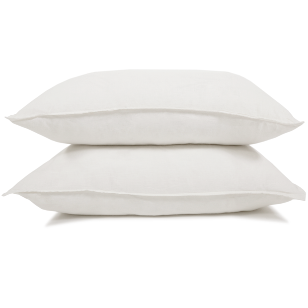 Pom Pom at Home Parker Cream Linen Duvet Cover Set ~ Available in Twin, Queen and King Sizes