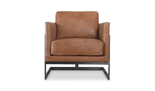 Moe's Home Collection Luxley Leather Club Chair