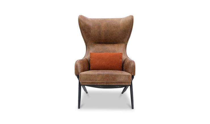 Moe's Home Collection Amos Leather Accent Chair