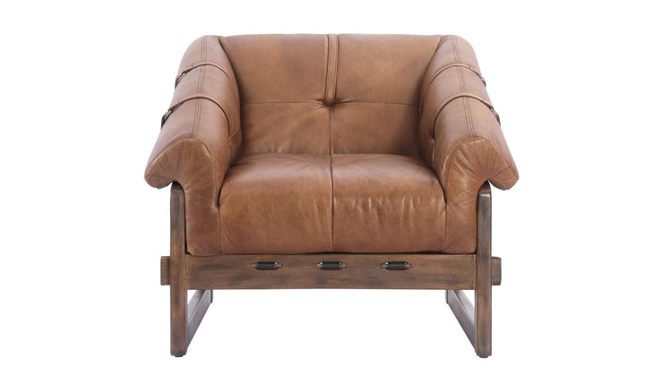 Moe's Home Collection Bellos Leather Accent Chair