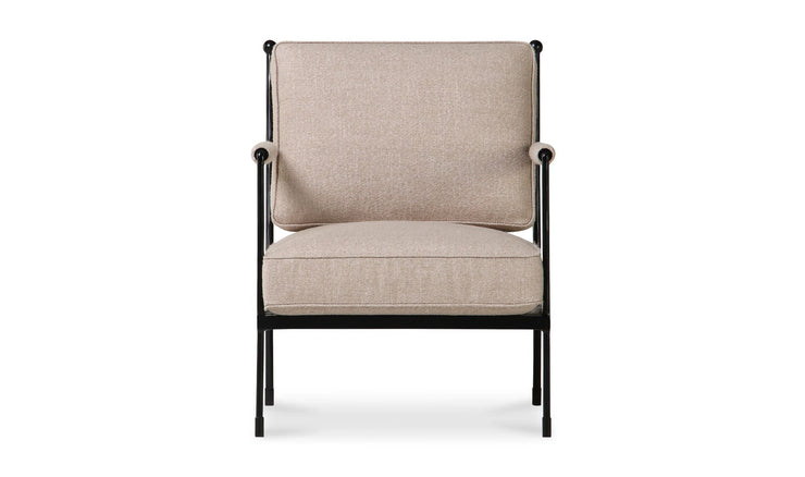 Moe's Home Collection Vecchia Beige Accent Chair
