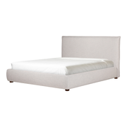 Moe's Home Collection Luzon Wheat Upholstered Queen Size Bed