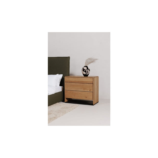 Moe's Home Collection Luzon Green Upholstered King Size Bed With Tall Headboard