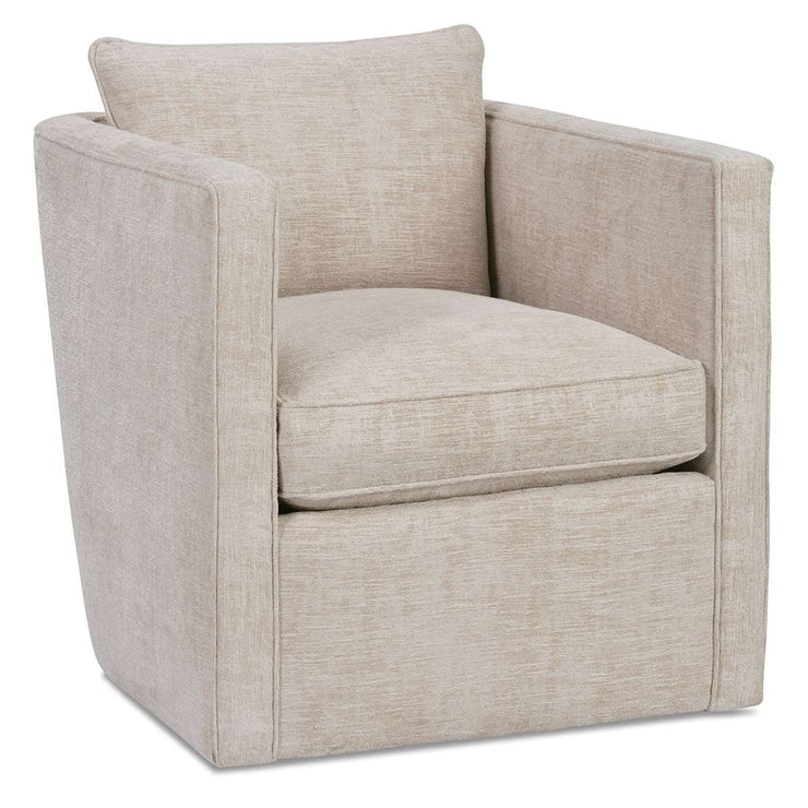 Rowe Furniture Rothko Swivel Chair in Cream Performance Fabric ~ IN ST ...