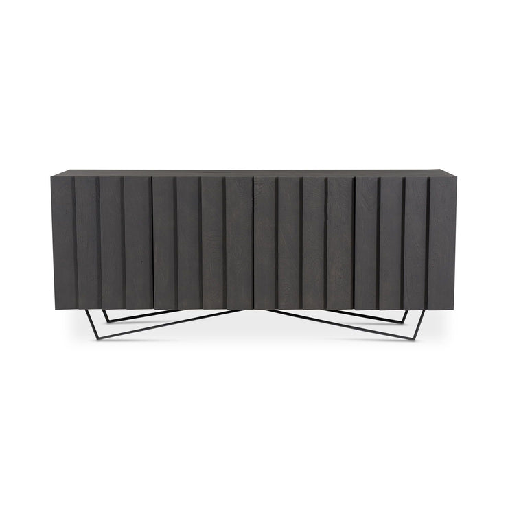 Moe's Home Collection Brolio Charcoal Grey Sideboard