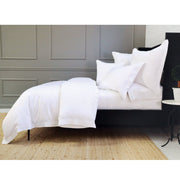 Pom Pom at Home Sheena Bamboo Sateen Duvet Cover Set ~ White Piping ~ Available in Twin, Queen and King Sizes