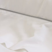 Pom Pom at Home Sheena Bamboo Sateen Sheet Set ~ Ocean Piping ~ Available in Twin, Queen and King Sizes