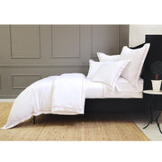 Pom Pom at Home Sheena Bamboo Sateen Duvet Cover Set ~ Pink Piping ~ Available in Twin, Queen and King Sizes