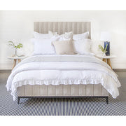 Pom Pom at Home June Ocean & Grey Floral Duvet Cover and Pillow Shams ~ Available in Twin, Queen and King Sizes