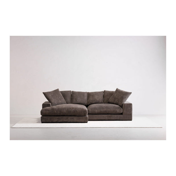 Moe's Home Collection Plunge Charcoal Sectional