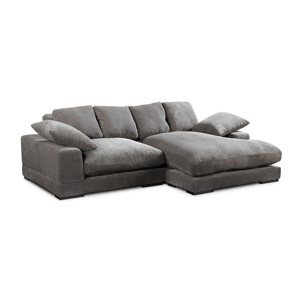 Moe's Home Collection Plunge Charcoal Sectional