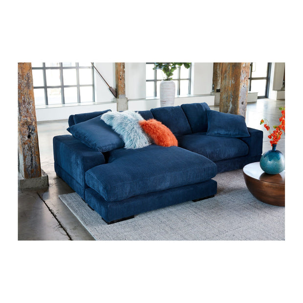 Moe's Home Collection Plunge Navy Sectional