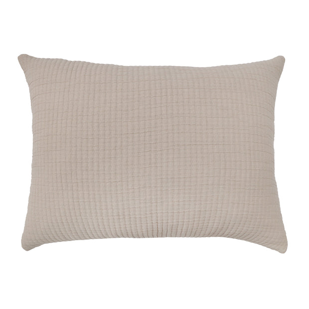 Pom Pom at Home Vancouver Natural Coverlet and Pillow Shams ~ Available in Twin, Queen and King Sizes