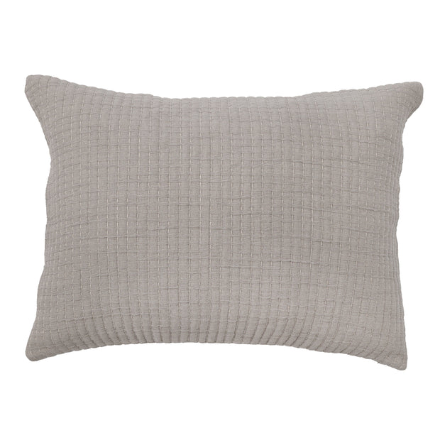 Pom Pom at Home Vancouver Grey Coverlet and Pillow Shams ~ Available in Twin, Queen and King Sizes