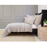 Pom Pom at Home Vancouver Natural Coverlet and Pillow Shams ~ Available in Twin, Queen and King Sizes