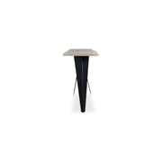 Moe’s Home Collection Bird Live Edge Console Table With Iron Base