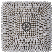 Uttermost Portside Gray Beech Wood Wall Panel