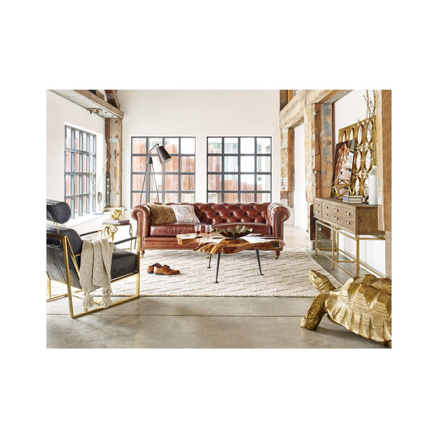 Moe’s Home Collection Annecy Reclaimed Wood Console Table