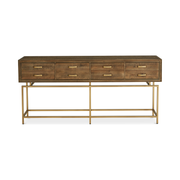 Moe’s Home Collection Annecy Reclaimed Wood Console Table