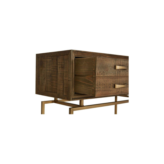 Moe’s Home Collection Annecy Reclaimed Wood Console Table