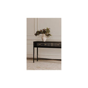 Moe’s Home Collection Mako Black Shagreen Console Table