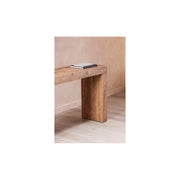 Moe’s Home Collection Evander Natural Reclaimed Wood Console Table
