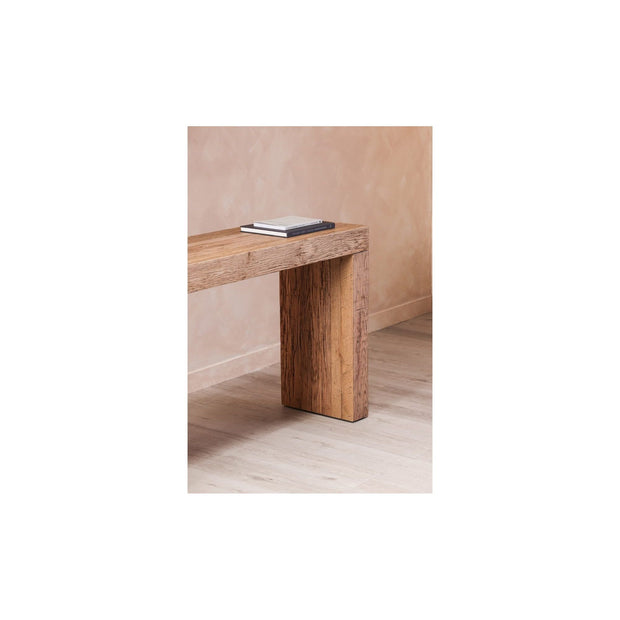 Moe’s Home Collection Evander Natural Reclaimed Wood Console Table