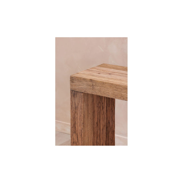 Moe’s Home Collection Evander Natural Reclaimed Wood Console Table