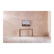 Moe’s Home Collection Evander Natural Reclaimed Wood Console Table