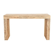 Moe’s Home Collection Evander Natural Reclaimed Wood Console Table