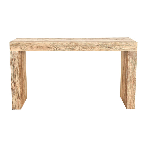 Moe’s Home Collection Evander Natural Reclaimed Wood Console Table