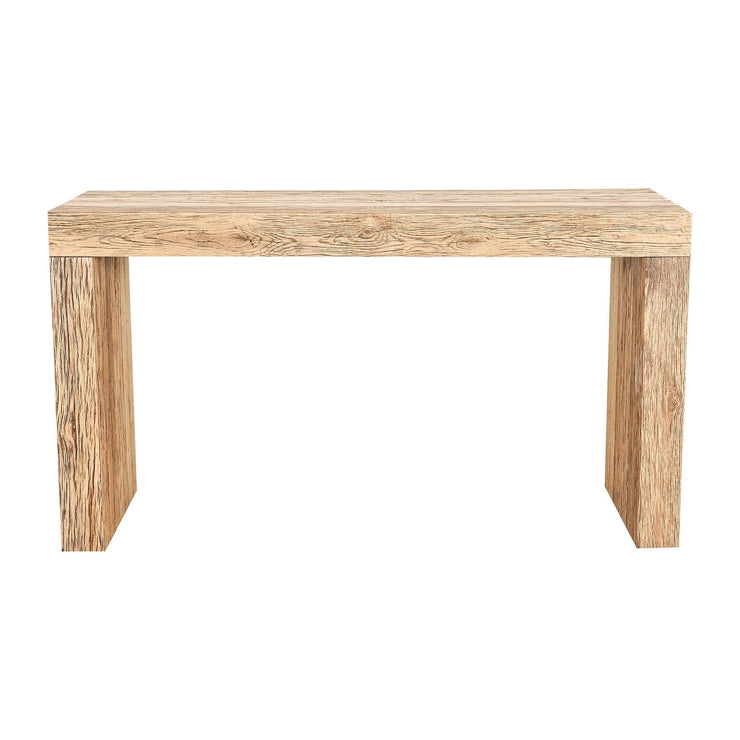 Moe’s Home Collection Evander Natural Reclaimed Wood Console Table