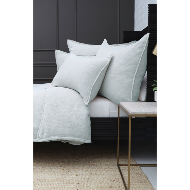 Pom Pom at Home Waverly Sea Glass Cotton Duvet Set ~ Available in Twin, Queen and King Sizes