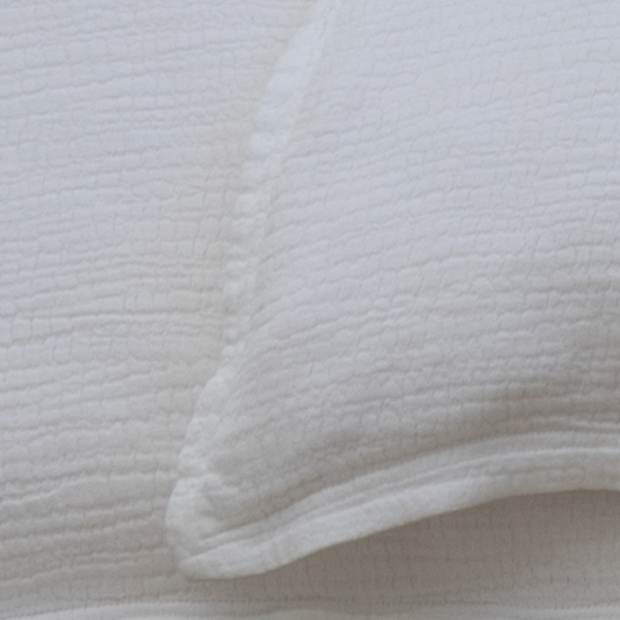 Pom Pom at Home Waverly White Cotton Duvet Set  ~ Available in Twin, Queen and King Sizes