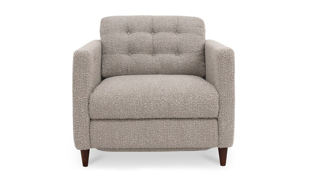 Moe's Home Collection Bridgers Warm Grey Power Recliner Chair