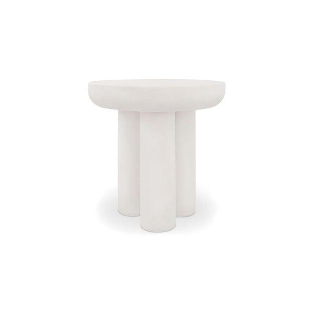 Moe's Home Collection Rocca Cream Side Table